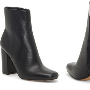 Vince Camuto Black Ankle Booties